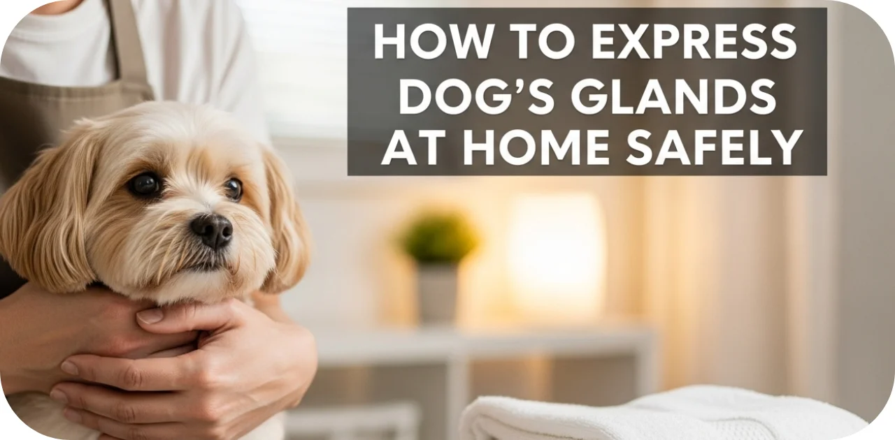 How to Express Dog's Glands at Home Safely