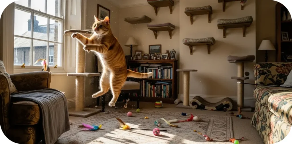 How to Calm a Hyper Cat in the UK