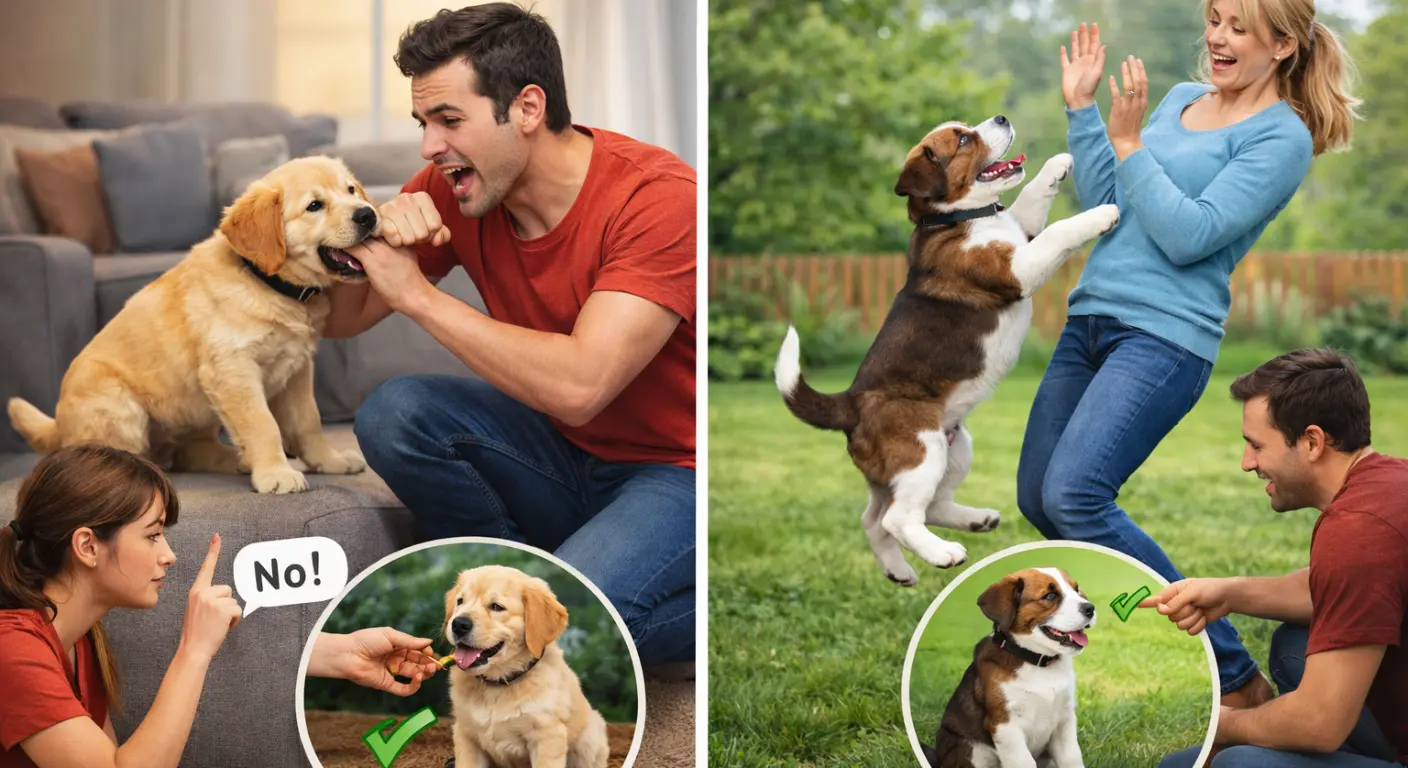 How to Stop Puppy Biting and Jumping on People: Complete Guide for New Dog Owners